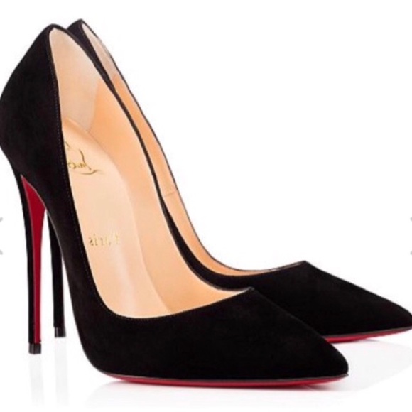 Christian Louboutin Shoes - 🆕Christian Louboutin Black Suede So Kate 120 Pump